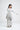 Galur Kurung Kebaya Kids - Silver Grey