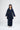 Galur Kurung Kebaya Kids - Navy Blue