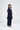 Galur Kurung Kebaya Kids - Navy Blue