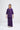 Galur Kurung Kedah Kids - Dark Purple