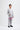 Galur Baju Melayu Teluk Belanga Kids - Silver Grey