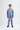 Galur Baju Melayu Teluk Belanga Kids - Stone Blue
