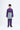 Galur Baju Melayu Cekak Musang Kids - Dark Purple