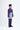 Galur Baju Melayu Cekak Musang Kids - Dark Purple