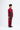 Galur Baju Melayu Cekak Musang Kids - Maroon