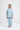 Galur Kurung Kedah Kids - Ash Blue