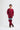 Galur Baju Melayu Teluk Belanga Kids - Maroon