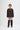 Galur Baju Melayu Teluk Belanga Kids - Dark Brown