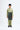 Galur Baju Melayu Cekak Musang Kids - Moss Green